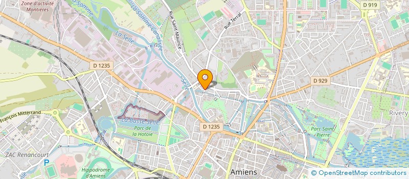 localisation de l'entreprise MONSIEUR LAURENT JACQUY à AMIENS
