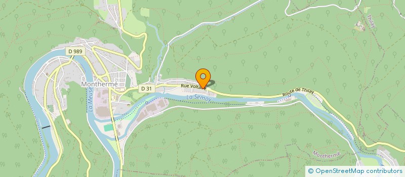 localisation de l'entreprise MONSIEUR LAURENT JADOT  MONTHERME