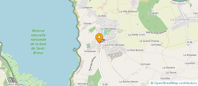 localisation de l'entreprise MONSIEUR LAURENT JAGOT  QUESSOY