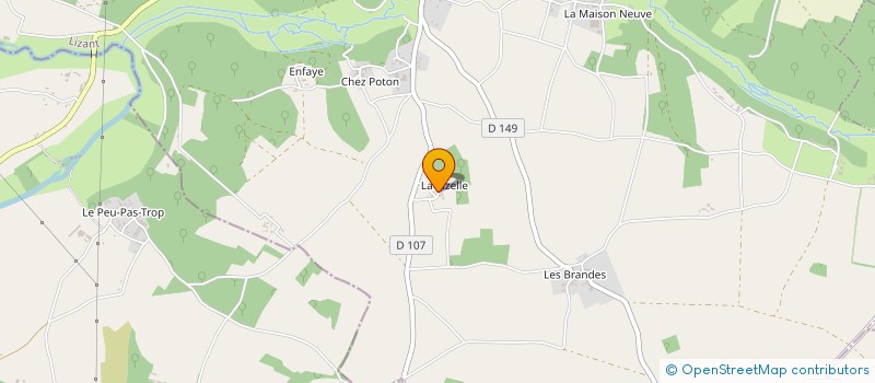localisation de l'entreprise MONSIEUR LAURENT JAGUELIN à LIZANT