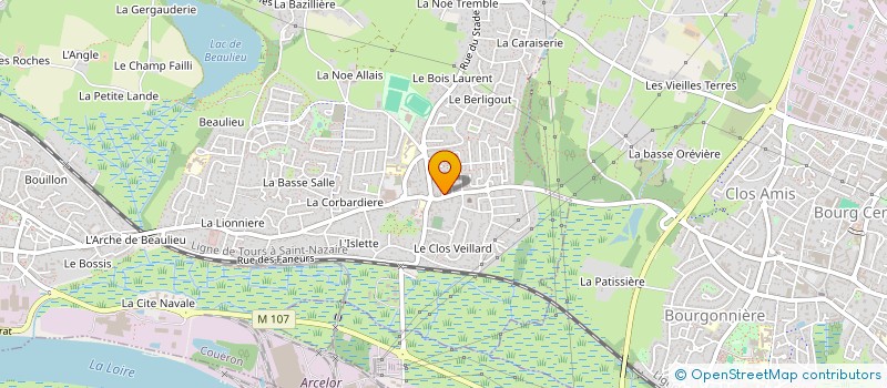 localisation de l'entreprise MONSIEUR LAURENT JALLAIS à COUERON