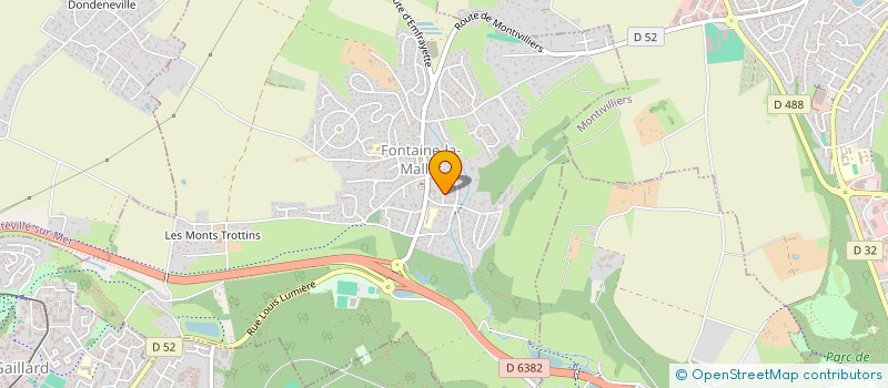 localisation de l'entreprise MONSIEUR LAURENT JAMOT  FONTAINE-LA-MALLET