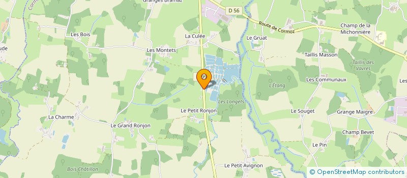 localisation de l'entreprise MONSIEUR LAURENT JANAUDY  CORMOZ