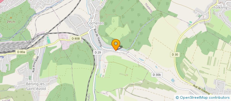 localisation de l'entreprise MONSIEUR LAURENT JANNIN  COCHEREN