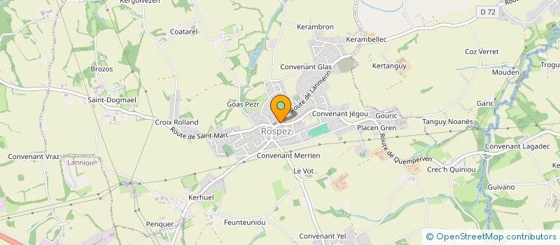 localisation de l'entreprise MONSIEUR LAURENT JANNOU  ROSPEZ