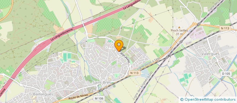 localisation de l'entreprise MONSIEUR LAURENT JAOUL  SAINT-BRES