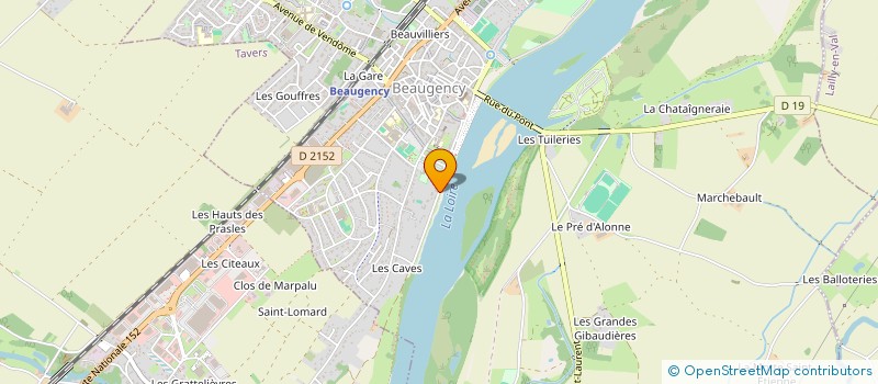 localisation de l'entreprise MONSIEUR LAURENT JARREAU à BEAUGENCY