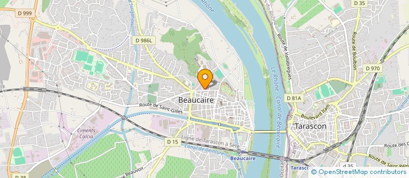 localisation de l'entreprise MONSIEUR LAURENT JAUSSELME  BEAUCAIRE