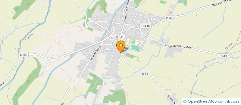 localisation de l'entreprise MONSIEUR LAURENT JEAN BABILLIOT à LHERM