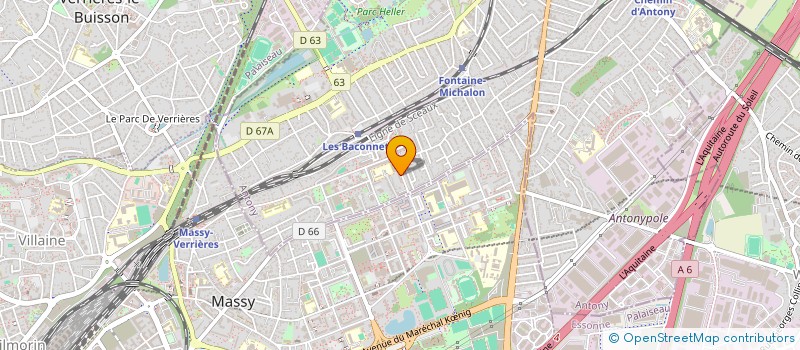 localisation de l'entreprise MONSIEUR LAURENT JEAN BAPTISTE à ANTONY