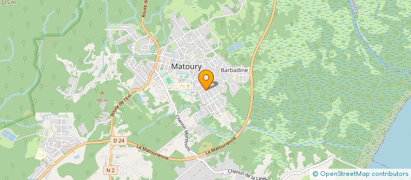 localisation de l'entreprise MONSIEUR LAURENT JEANMAITRE  MATOURY
