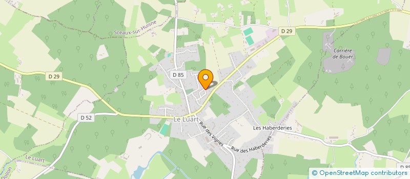 localisation de l'entreprise MONSIEUR LAURENT JEANNE  LE LUART