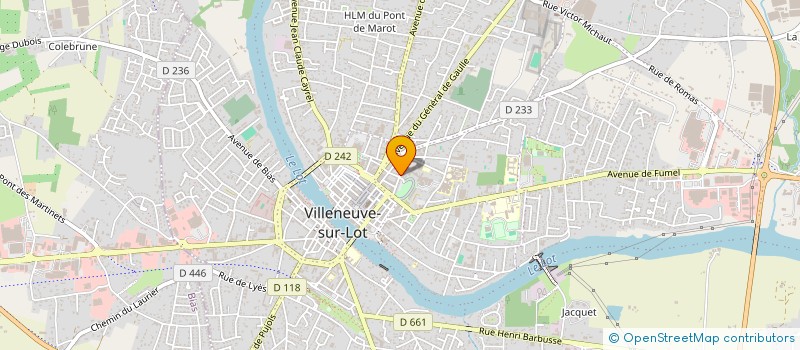 localisation de l'entreprise MONSIEUR LAURENT JEANNEY  VILLENEUVE-SUR-LOT