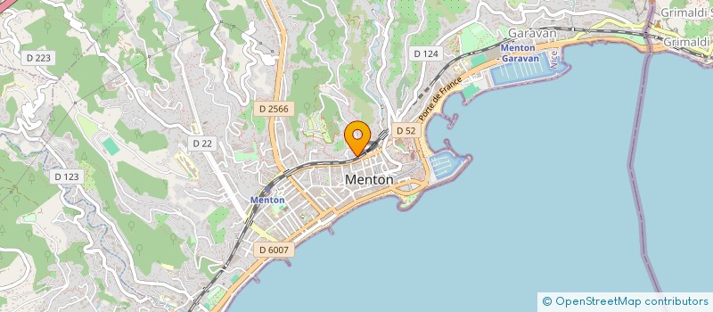 localisation de l'entreprise MONSIEUR LAURENT JEANNIN à MENTON
