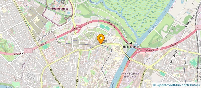 localisation de l'entreprise MONSIEUR LAURENT JEANNOT à ANGERS
