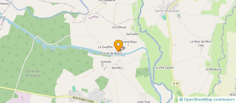 localisation de l'entreprise MONSIEUR LAURENT JEHANNO à NOYAL-PONTIVY