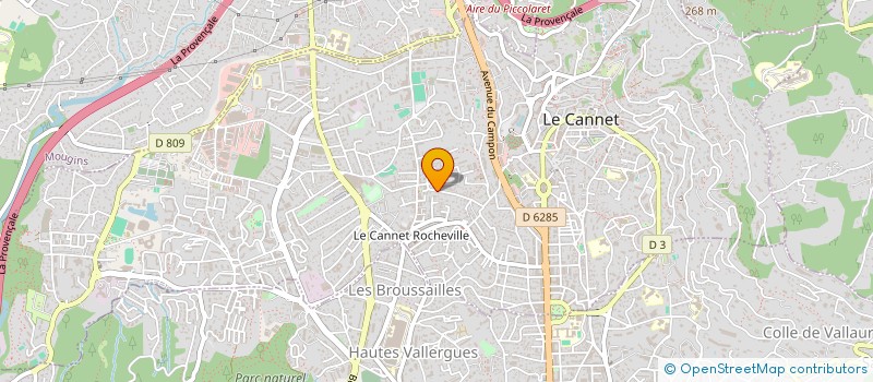 localisation de l'entreprise MONSIEUR LAURENT JEREZ à LE CANNET