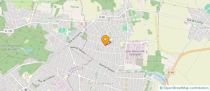 localisation de l'entreprise MONSIEUR LAURENT JOACHIM à COURTRY