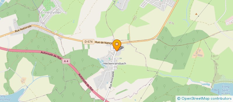 localisation de l'entreprise MONSIEUR LAURENT JOCHEM  ERNESTVILLER
