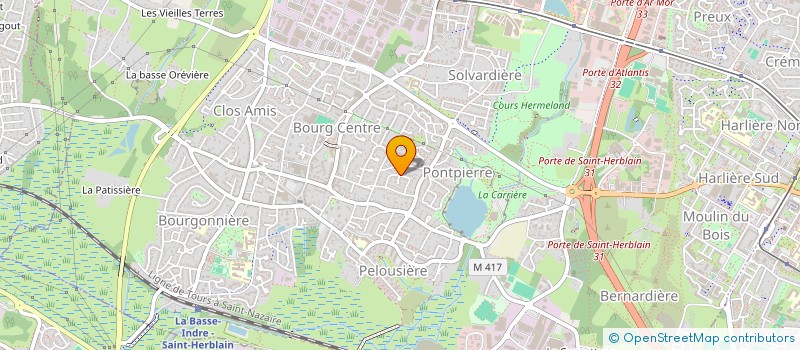 localisation de l'entreprise MONSIEUR LAURENT JOLAINE  SAINT-HERBLAIN