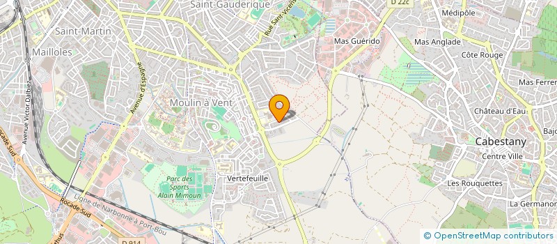 localisation de l'entreprise MONSIEUR LAURENT JOLY  PERPIGNAN