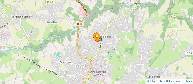 localisation de l'entreprise MONSIEUR LAURENT JONCOUR  BRINDAS