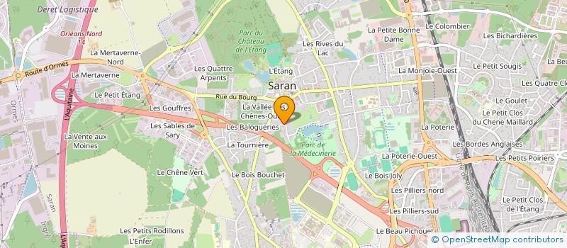 localisation de l'entreprise MONSIEUR LAURENT JONCOUX à SARAN