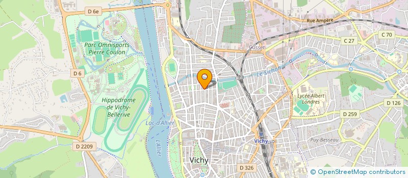 localisation de l'entreprise MONSIEUR LAURENT JOSEPH à VICHY