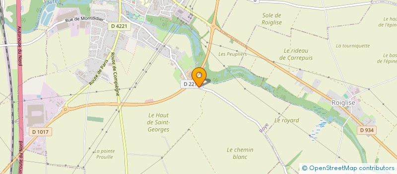 localisation de l'entreprise MONSIEUR LAURENT JOSSE à ROYE