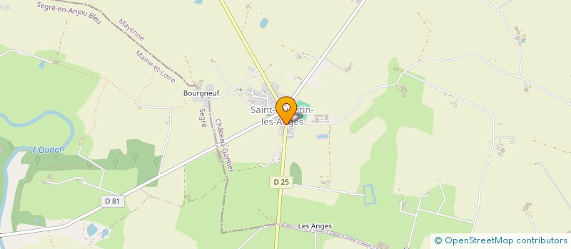 localisation de l'entreprise MONSIEUR LAURENT JOSSET  SAINT-QUENTIN-LES-ANGES