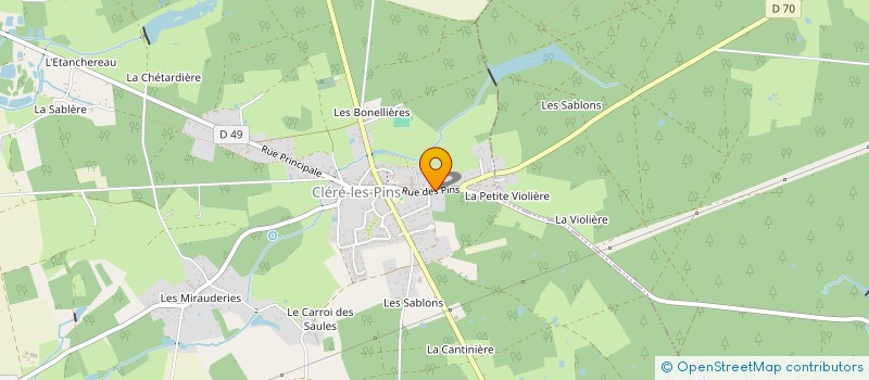localisation de l'entreprise MONSIEUR LAURENT JOUAN à CLERE-LES-PINS