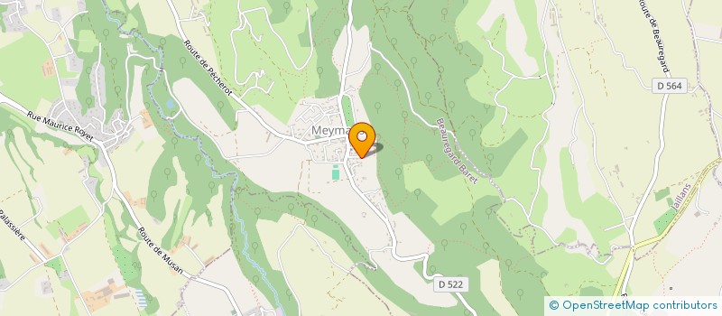 localisation de l'entreprise MONSIEUR LAURENT JOUBERT  BEAUREGARD-BARET