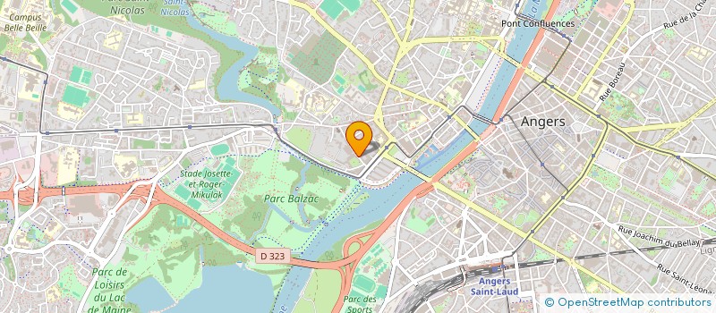 localisation de l'entreprise MONSIEUR LAURENT JOUBERT  ANGERS