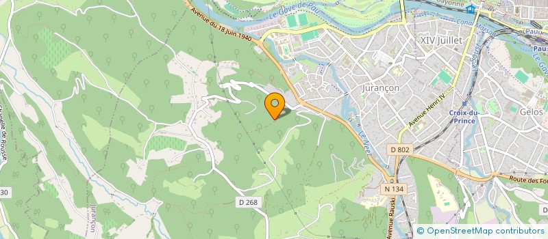 localisation de l'entreprise MONSIEUR LAURENT JOUBERT  NASTRINGUES