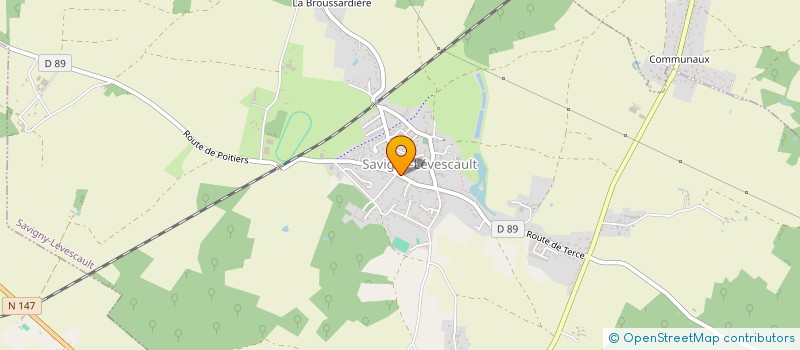 localisation de l'entreprise MONSIEUR LAURENT JOUNEAU  SAINT JULIEN L'ARS