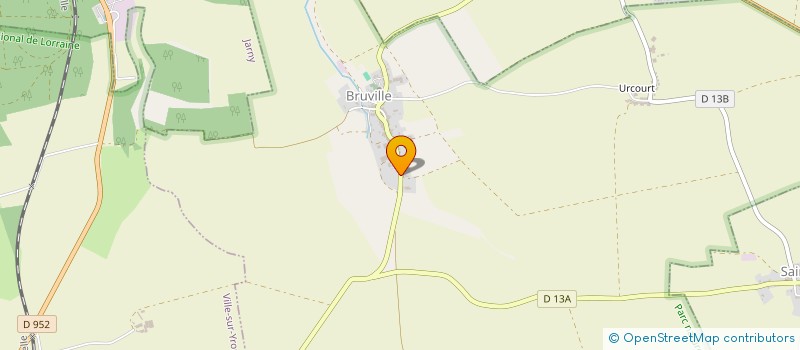 localisation de l'entreprise MONSIEUR LAURENT JOYEUX  BRUVILLE
