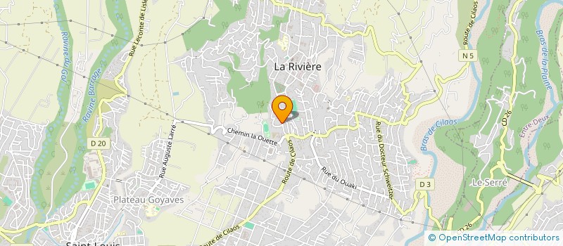 localisation de l'entreprise MONSIEUR LAURENT JUAN à SAINT-LOUIS