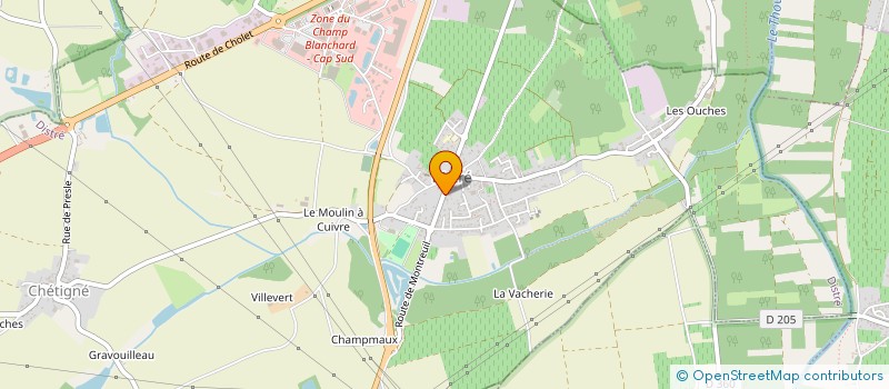 localisation de l'entreprise MONSIEUR LAURENT JUBERT à VILLEBERNIER