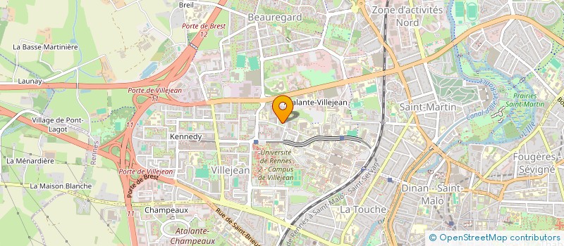 localisation de l'entreprise MONSIEUR LAURENT JULIEN à RENNES