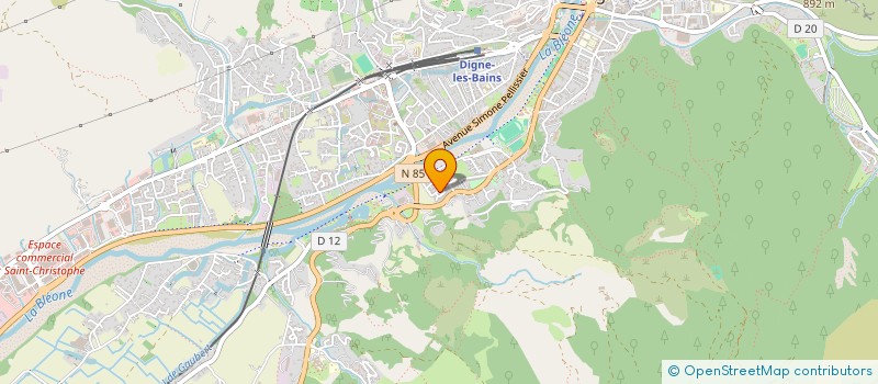 localisation de l'entreprise MONSIEUR LAURENT JULIEN à DIGNE-LES-BAINS