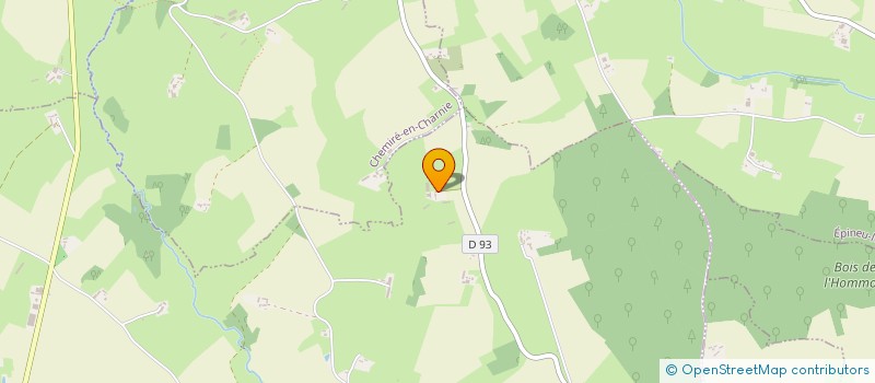 localisation de l'entreprise MONSIEUR LAURENT JULIENNE  JOUE EN CHARNIE