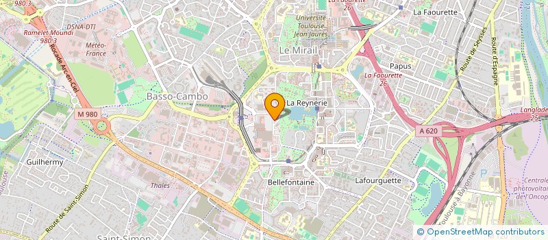 localisation de l'entreprise MONSIEUR LAURENT JUSTE à TOULOUSE
