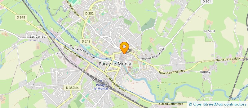 localisation de l'entreprise MONSIEUR LAURENT JUY BIRMANN  PARAY-LE-MONIAL