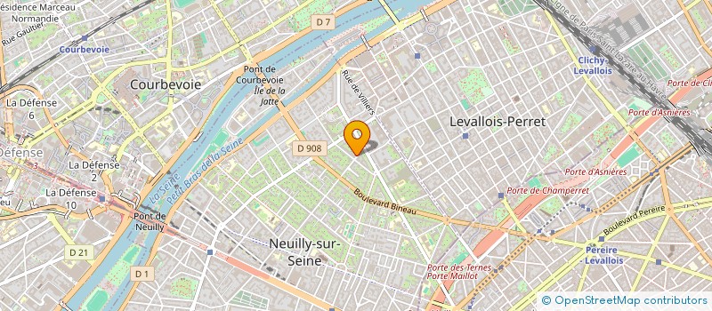 localisation de l'entreprise MONSIEUR LAURENT KABLA à NEUILLY-SUR-SEINE