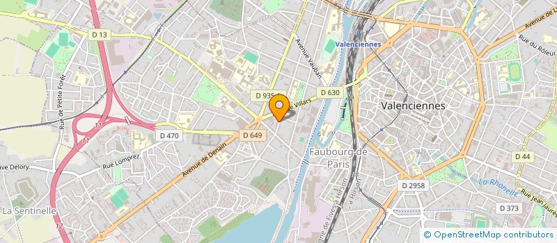 localisation de l'entreprise MONSIEUR LAURENT KAIRIS à VALENCIENNES
