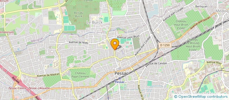 localisation de l'entreprise MONSIEUR LAURENT KARAGUINSKY  PESSAC