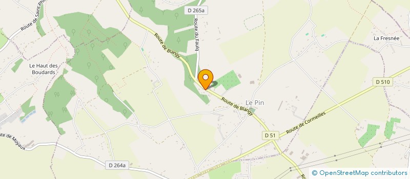 localisation de l'entreprise MONSIEUR LAURENT KAROLY à LE PIN