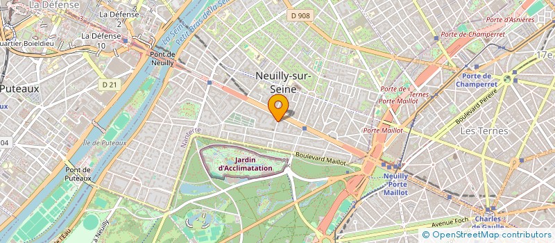 localisation de l'entreprise MONSIEUR LAURENT KASPEREIT à NEUILLY-SUR-SEINE