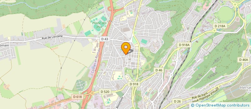 localisation de l'entreprise MONSIEUR LAURENT KASPROWICZ à LONGWY