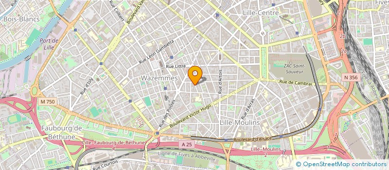localisation de l'entreprise MONSIEUR LAURENT KBAIER à LILLE